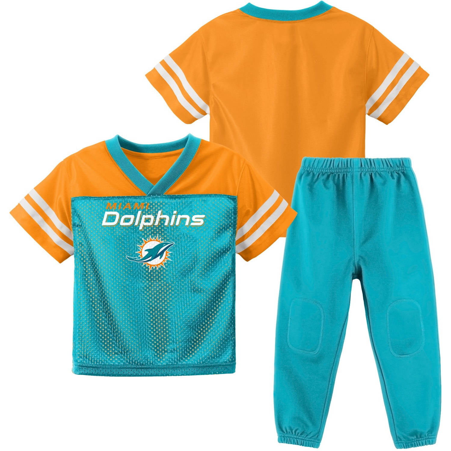 NFL Miami Dolphins Toddler Short Sleeve Top and Pant Set by