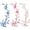 02, variant on Cherry Blossom Iron Patch, Iron On Sew On ,Iron On Blossom Plum Applique Patch Embroidery Flower Vines, for Backpack Jacket Jeans Hat Clothing Repair DIY Crafts