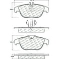 thumbnail image 2 of Centric Parts Ceramic Disc Brake Pad Set with Shims and Hardware, 2 of 4