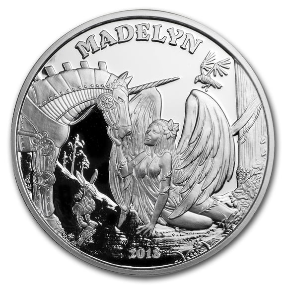 1 oz Silver Proof Round - Angels & Demons Series (Madelyn)