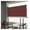 Brown, variant on Retractable Patio Side Awning Sun Shade and Wind Screen for Privacy Divider Waterproof, Home Garden Privacy Divider, Deck Door Outdoor Canopy Sun Shade Shelter 23.6"x118.1" Red