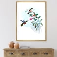 thumbnail image 2 of Designart 'Ancient Hummingbird IV' Traditional Framed Canvas Wall Art Print, 2 of 5