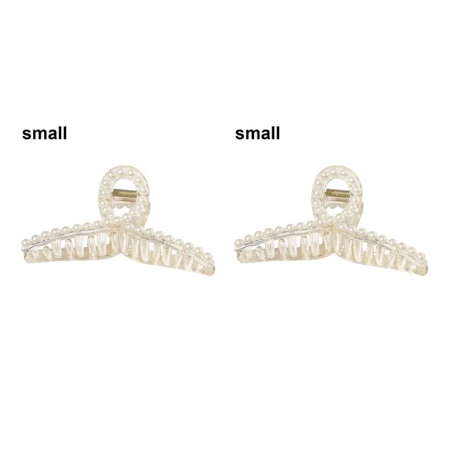 sweethay Pinza para el pelo para mujer, hipérbole, perlas grandes, pinzas para el pelo, pasadores para maquillaje, horquillas para fiesta, Type11 NO11