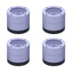thumbnail image 3 of 4x Almohadillas para pies de lavadora Antideslizantes Elevadores de cama Patas para lavadora y secadora 6 cm de alto, 3 of 9