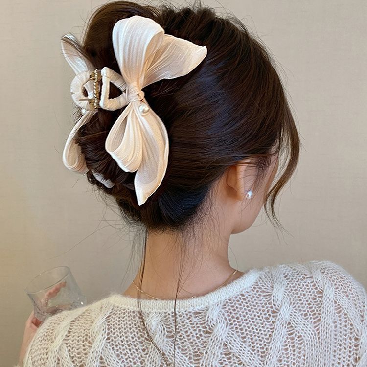EKE Women’s Hair Clip Vintage Retro Back-Wear Elegant Hair Accessory with Fashion Texture