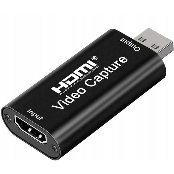 Yidarton 4K HDMI Video Capture Card, Cam Link Card Game Capture Card Audio Capture Adapter HDMI to USB 2.0 Record Capture Device