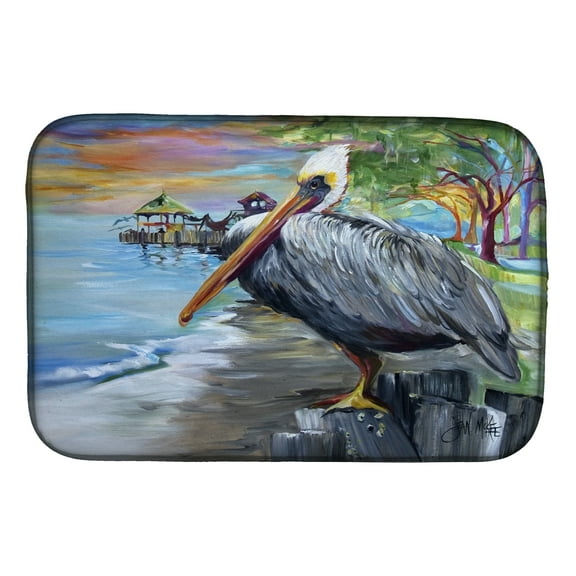 Pelican view Dish Drying Mat