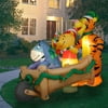Pooh, Eeyore and Tigger Scene Airblown Inflatable, 8' Long