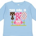 thumbnail image 4 of Inktastic 2nd Birthday Cute Owl 2 Year Old Girls Long Sleeve Toddler T-Shirt, 4 of 5