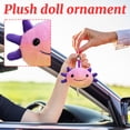 Axolotl, Keychain Stuffed Animal, Cute Stuffed Animal, Plush, Metal ...