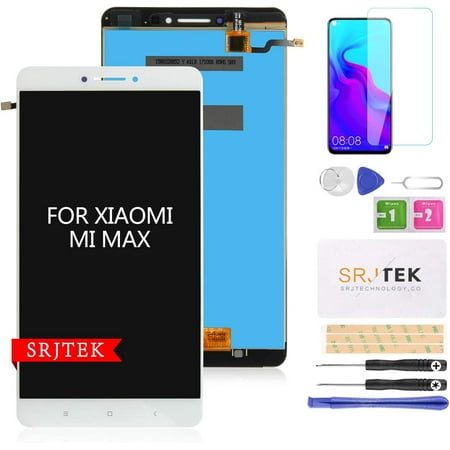 Screen Replacement For Xiaomi Mi Max 6.44" LCD Display Touch Digitizer Assembly Repair Parts(White)