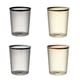 thumbnail image 5 of Inteprter Cubo de basura con forma de raya, cubo de basura, cubos de basura, anillo de presión, gran capacidad para el hogar, oficina, baño, Suministros de limpieza para el hogar Negro S, 5 of 6