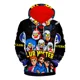 thumbnail image 1 of N Vigevani Sudadera Caricatura Payasos Fede Club Misterio, 1 of 1