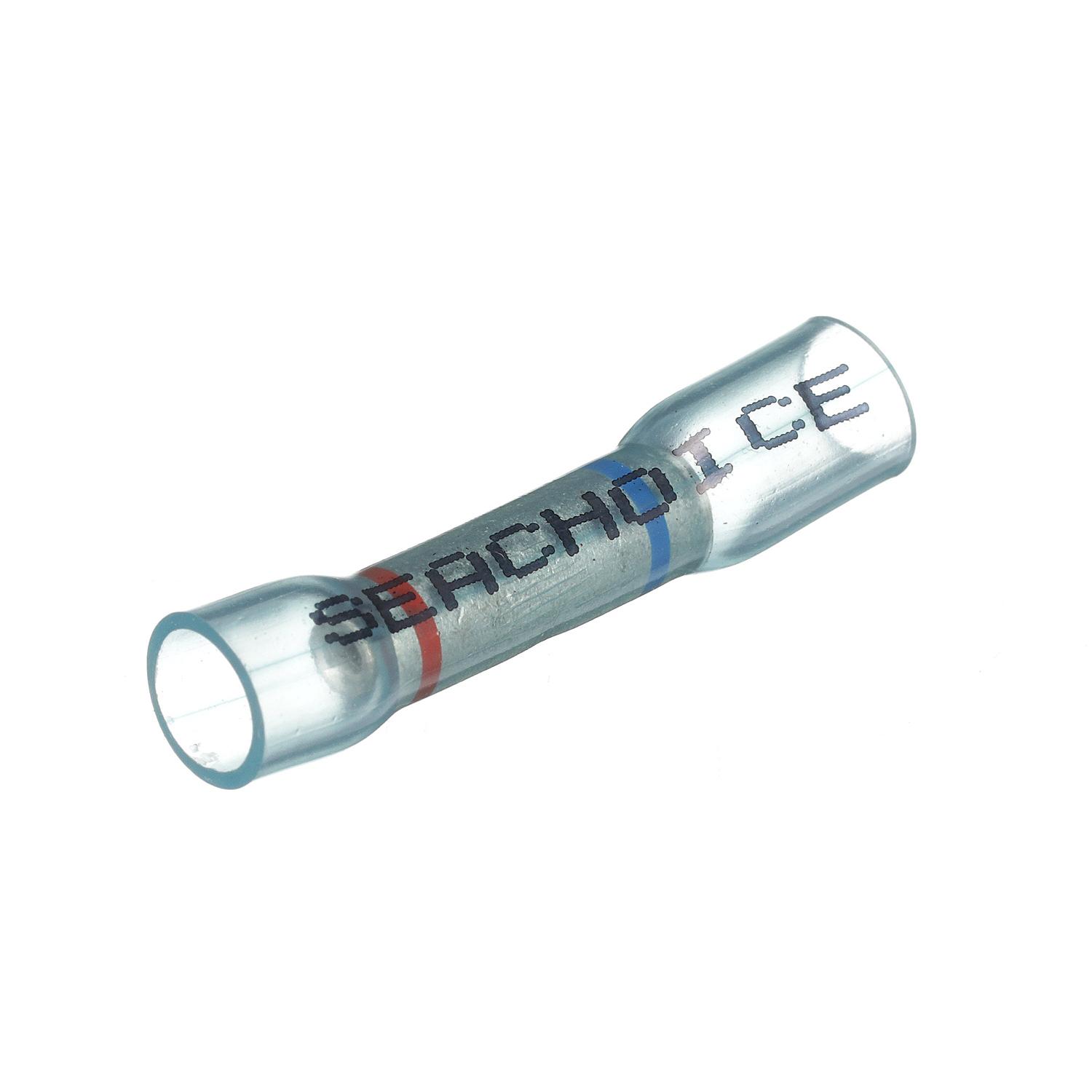 New Step Down 3-to-1 Heat Shrink Butt Connector seachoice 61401 Wire Range 22-18 to 16-14 Blue
