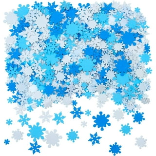 25/50 Vinyl Snowflake Stickers, Die Cut Decal Set, Waterproof