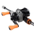 thumbnail image 5 of Ozark Trail GS-X Baitcast Combo, 6'8" Medium Action 2-Pieces Fishing Rod, Right Hand Retrieve,Fresh Water,Fuji Guide, 5 of 13