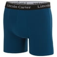 thumbnail image 6 of LINCOLN CARTER Mens Underwear Boxer Briefs - Breathable Anti Chafing Performance Boxers for Men Pack of 10 - Soft Cooling Tagless, Black, Greys, Navy, Lt Blue, Red/S, 6 of 8
