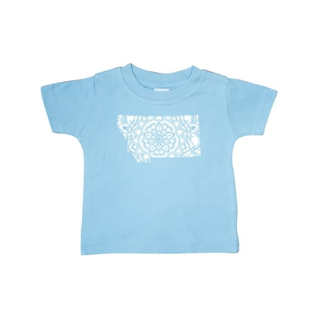 

Inktastic Montana Silhouette Mandala Gift Baby Boy or Baby Girl T-Shirt