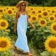 thumbnail image 4 of Una Línea Vestidos de Verano para las Mujeres 2025 sin Mangas Cami Espagueti Correa Vestidos para las Mujeres Vestido de Sol Largo Flujo, 4 of 9