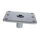 thumbnail image 1 of Base de Asiento de Barco de Aleación de Aluminio, Accesorios para Barcos, Enchufe de Poste de 3/4 ", Soporte de Asiento de Barco Resistente de 7"x 7",, 1 of 9