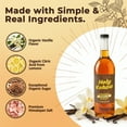 thumbnail image 3 of Holy Kakow Organic Vanilla Syrup for Coffee, Latte, Shakes, Smoothies, Gluten Free, Vegan, Non-GMO 25.4 oz, 3 of 9
