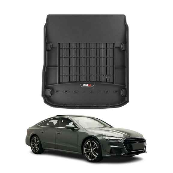 OMAC Premium Cargo Mats Liner for Audi A7 S7 RS7 Sportback C8 2019-24 Heavy Duty