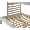 thumbnail image 3 of My Bed Now Everest 2-Drawer Twin-over-Full Wood Bunk Bed with Staircase in White, 3 of 6