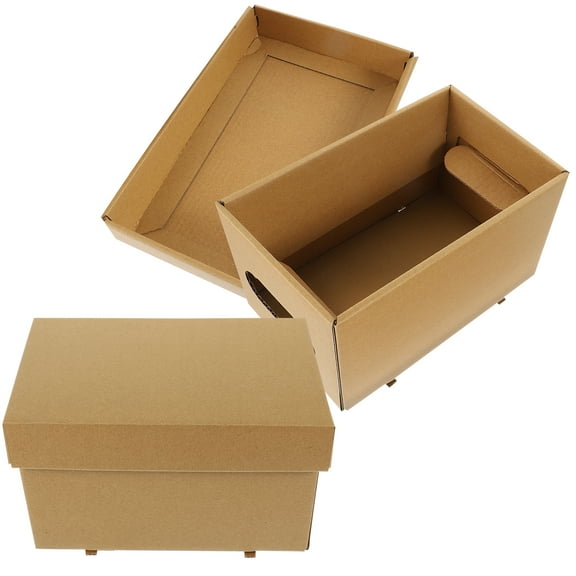 2pcs Paper Storage Box Case for Sundries Holder