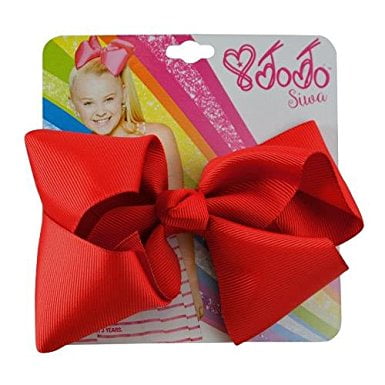 Nickelodeon - JoJo Siwa Hair Bow Red - Walmart.com