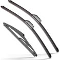 thumbnail image 1 of HAHDAXIA RAINTOK Windshield Wiper Blades Replacement for Mitsubishi Outlander Sport 2011-2022 Original Factory Quality Front Rear Wipers Blade Set for My Car - 24" 21" 10" (Pack of 3), 1 of 6