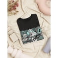 thumbnail image 3 of Retro Futuristic Collage T-Shirt Women -Image by Shutterstock, Female XX-Large, 3 of 4