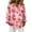 Watermelon Red01, variant on Dwralegc Womens Plus Valentine Tops Long Sleeve Button Down Blouses Plus Size Loose Heart Print Clothes Plus Casual Holiday Shirts Pink M