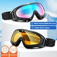 thumbnail image 2 of 2-Pack Snow Ski Goggles, Snowboard Goggles for Men, Women, Youth, Kids, Boys or Girls, 2 of 10