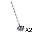 thumbnail image 1 of Cucharón de Cocina en Acero Inoxidable, Herramienta para Sopas Y Guisos 2 piezas, 1 of 5