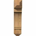 thumbnail image 2 of Ekena Millwork 6"W x 20"D x 28"H Imperial Craftsman Rough Sawn Bracket, Western Red Cedar, 2 of 13