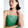thumbnail image 4 of Free Assembly Women's Embroidered Cotton Tank Top with Peplum Hem, Sizes XS-XXL, 4 of 5