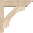 thumbnail image 3 of Ekena Millwork 5 1/2"W x 18"D x 18"H Imperial Smooth Traditional Outlooker, Douglas Fir, 3 of 4