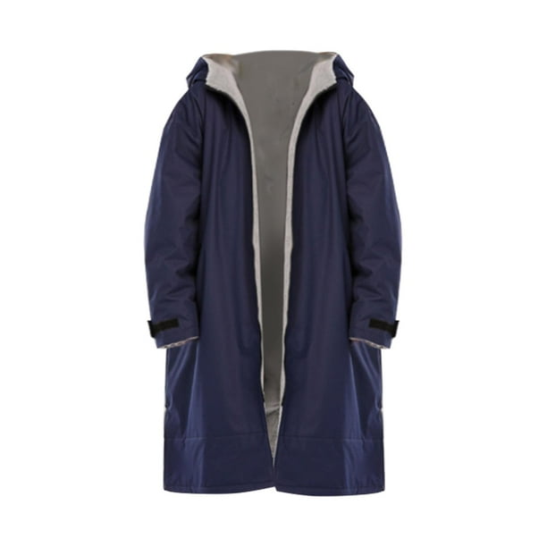 Albornoz Cambiador De Surf, Abrigo De Natación, Chaqueta Oscura L, Talla Azul, Talla Gris Sunnimix Cambio de chaqueta de robo
