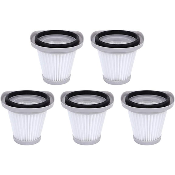 5 Pack Vacuum Cleaner Filter Washable Filter Vacuum Filter for SC861 SC861A