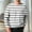 c01Gray, variant on (S-5XL) Big and Tall Men's Fashion Casual Striped Crewneck Long Sleeve Top T-Shirt Basic Pullover Loose tee Shirt Black XXXXL