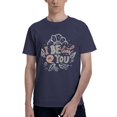 thumbnail image 1 of TJOUL Unisex Adult Jersey Knit T-Shirt for Layering, 1 of 5