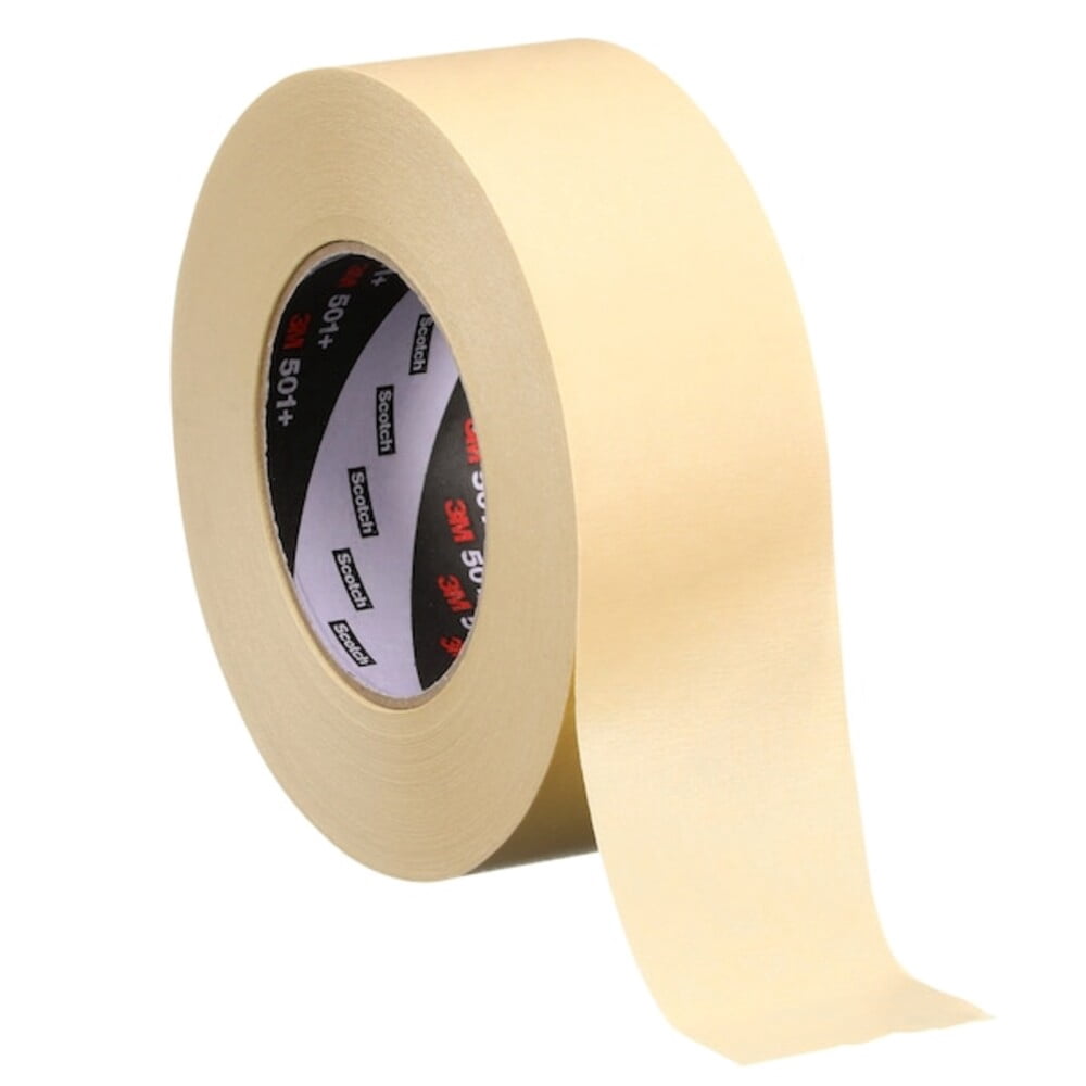 3m Masking Tape,1 7/8" W,60 yd L,Tan 501+