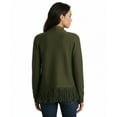 thumbnail image 2 of One The Land Cowl Neck Sweater with Fringe, 2 of 4