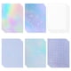 thumbnail image 1 of Papel adhesivo holográfico de vinilo transparente A4 impermeable, 36 hojas, 1 of 7