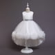 thumbnail image 1 of Vestido infantil Vestido de princesa Vestido de niña con cola de flores Actuación de piano, 1 of 6
