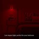 thumbnail image 2 of Pack Of 4  Red Night Light, Plug In Led Wall Lamp With Dusk To Dawn Sensor, Auto On/off - Perfect For Bedroom, Children And Kids Room Xq-yd35, 2 of 3