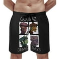 thumbnail image 5 of Gorillaz Men's Swim Trunks Board Shorts Drawstring Elastic Waist Quick Dry Swimsuits Beach Shorts with Pockets 3XL, 5 of 8