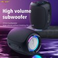 thumbnail image 4 of Zealot S53 Red Mini Bluetooth Speaker Portable Wireless Column Waterproof HIFI Lossless Sound Quality Stereo, 4 of 8