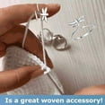 thumbnail image 3 of UYUH ‌Adjustable Knitting Loop Crochet Ring Ergonomic Yarn Holder for Knitting & Crocheting Smooth Glide Craft Tool for DIY Projects‌, 3 of 9