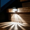 thumbnail image 5 of Solar Fence Lights Outdoor, Drill-Free Waterproof LED Deck Lights With Warm Light, For Outside, Backyard, Railing, Step, Patio,Wall and Home Improvement,A, 5 of 6